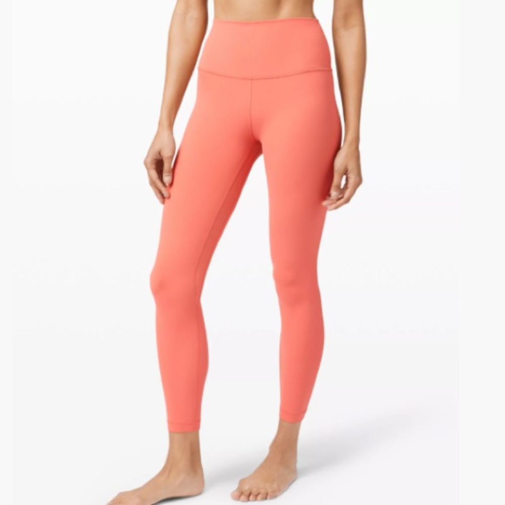 LULULEMON ALIGN™ PANT II 25" *COOL - Rustic Coral Size 4 NWOT
